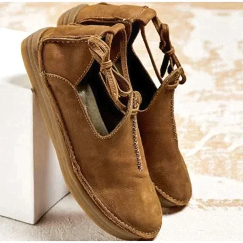 Stylish Orthopedic Leather Shoes