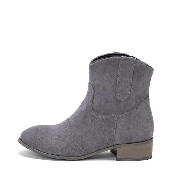 Roselle Suede Western Boots