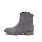 Roselle Suede Western Boots