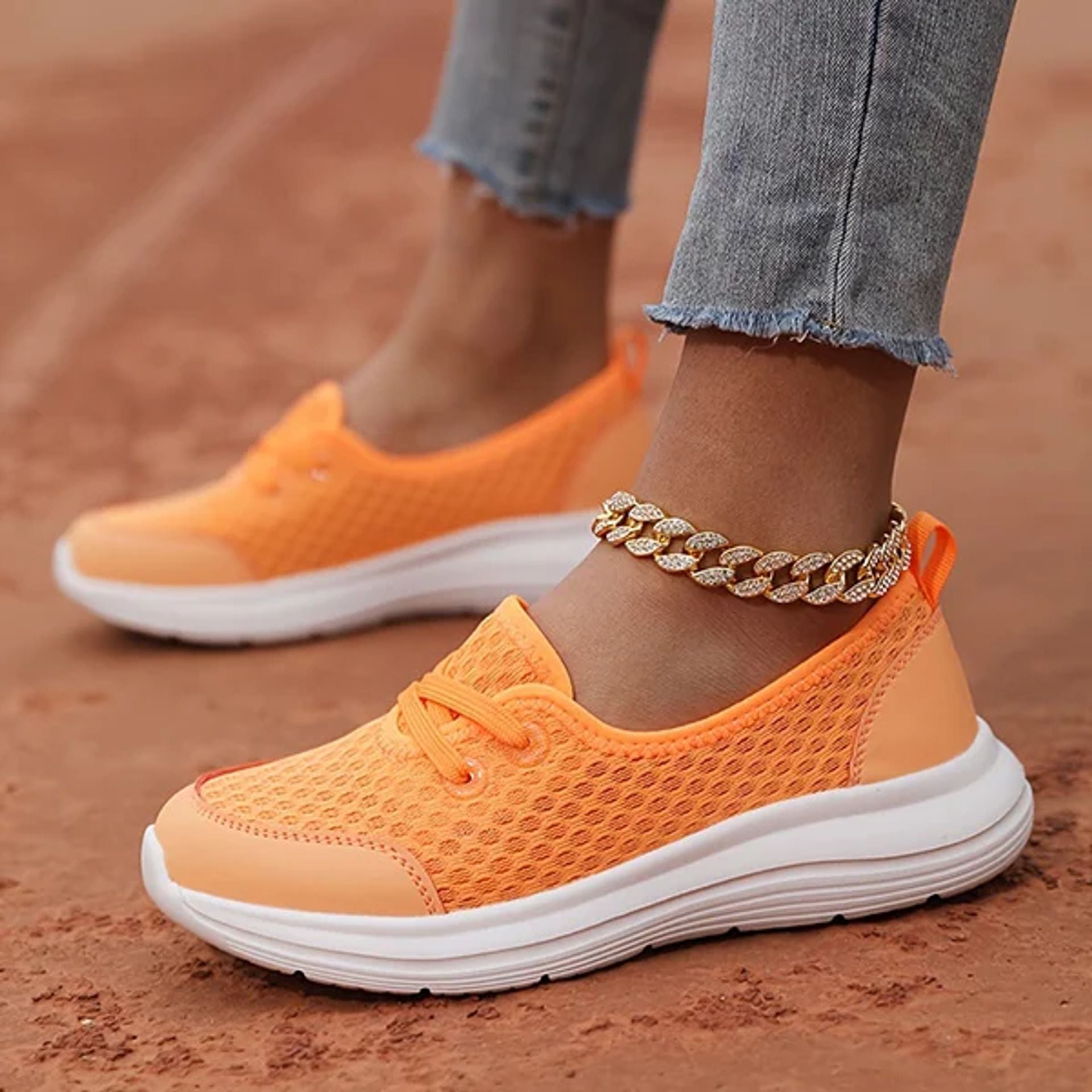 Women's Soft Sole Mesh Comfort Orthopedic Shoes
