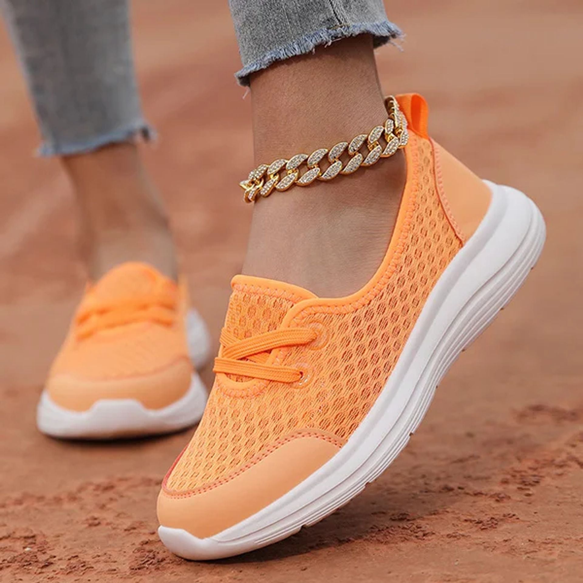 Women's Soft Sole Mesh Comfort Orthopedic Shoes