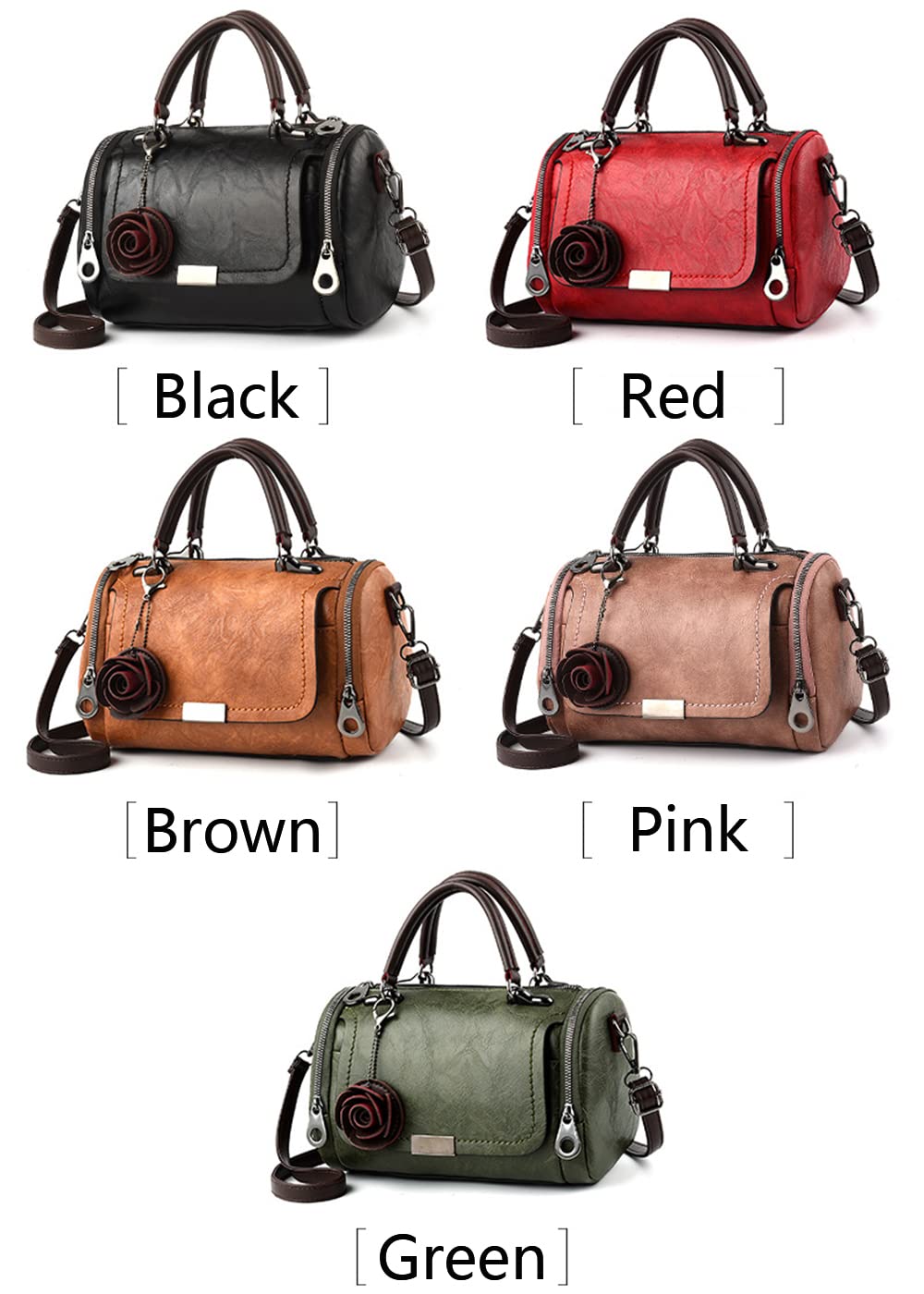 Flower Ornament Women Handbag