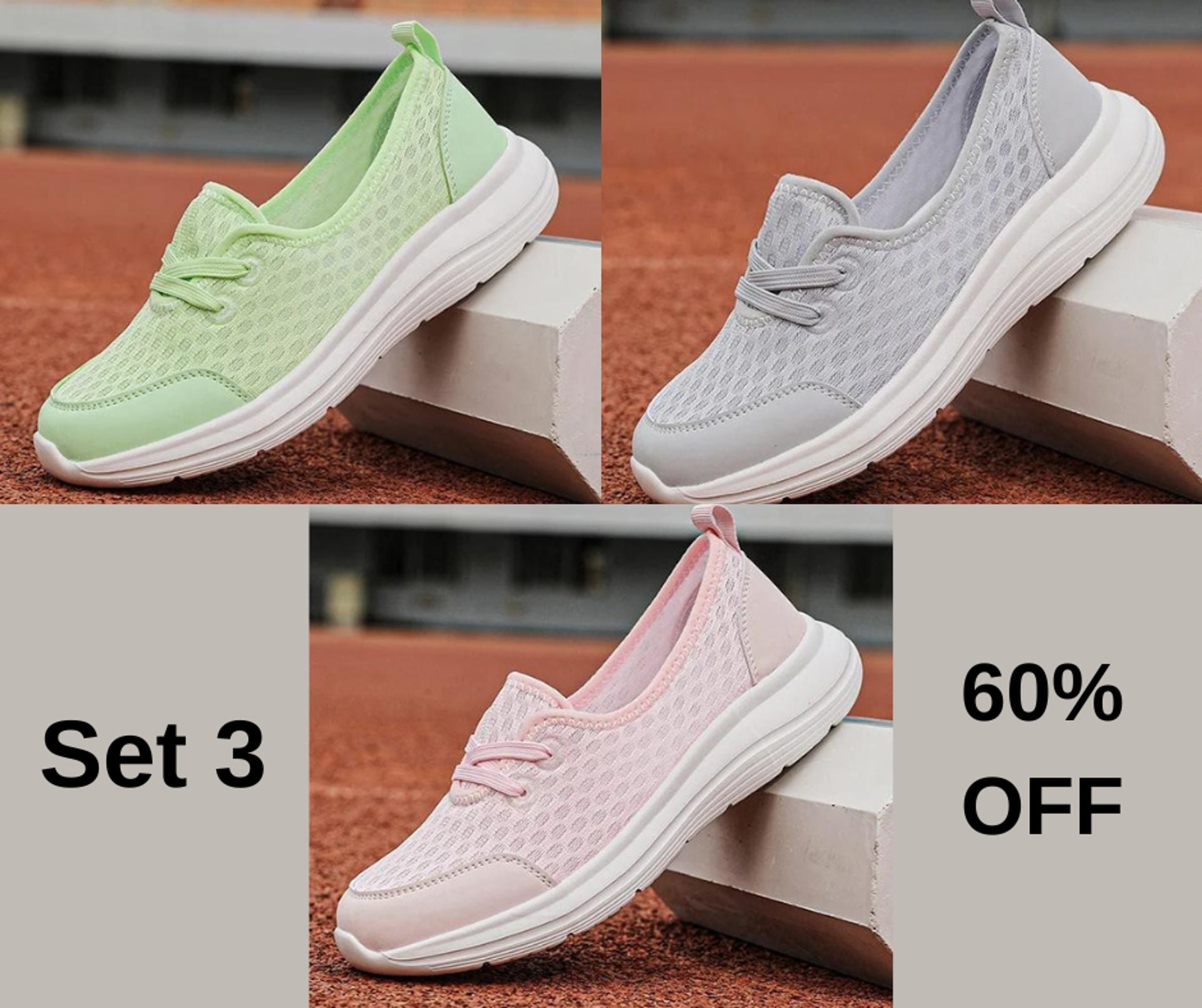 Women's Soft Sole Mesh Comfort Orthopedic Shoes