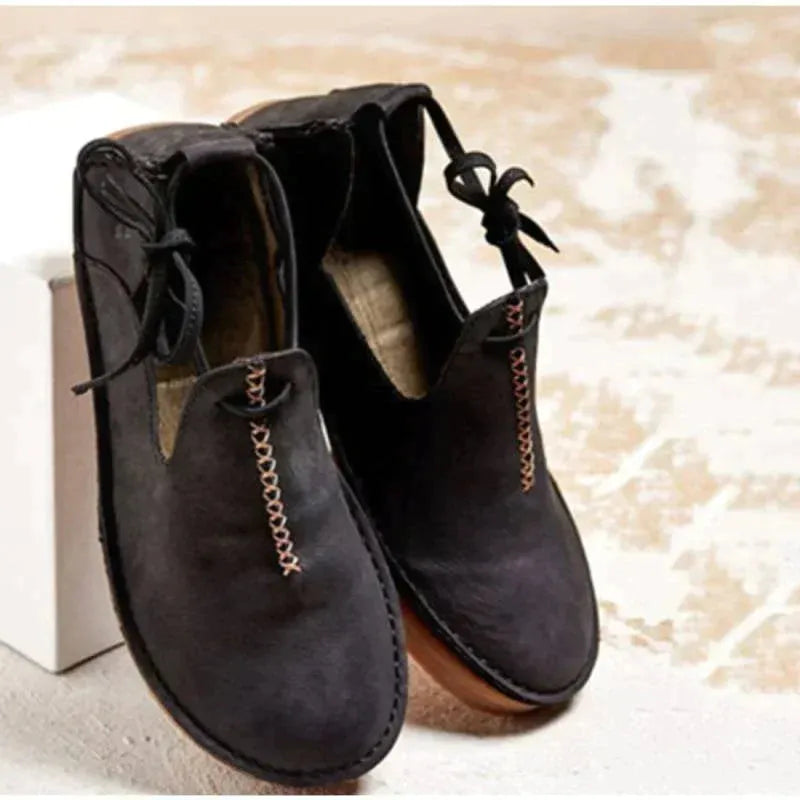 Stylish Orthopedic Leather Shoes