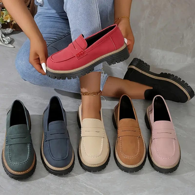 Sophia Suede Loafers