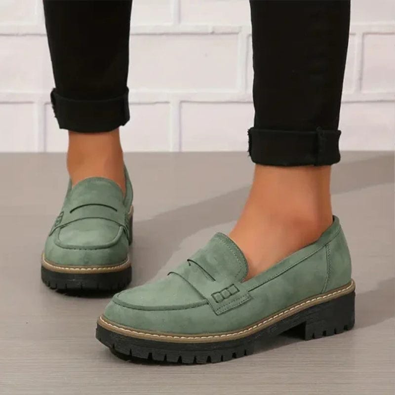 Sophia Suede Loafers