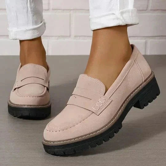 Sophia Suede Loafers